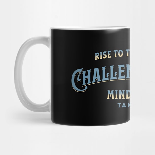 Challenge Your Limits Next Level Inspirational Quote Phrase Text by Cubebox